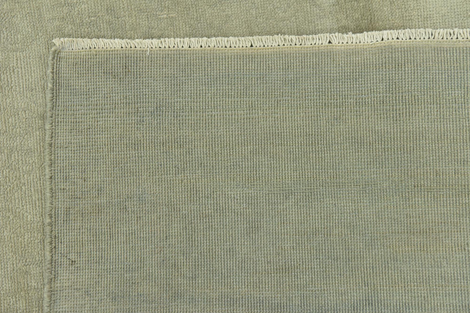 8' x 9' Hand Knotted Over-Dyed Ziegler Square Rug