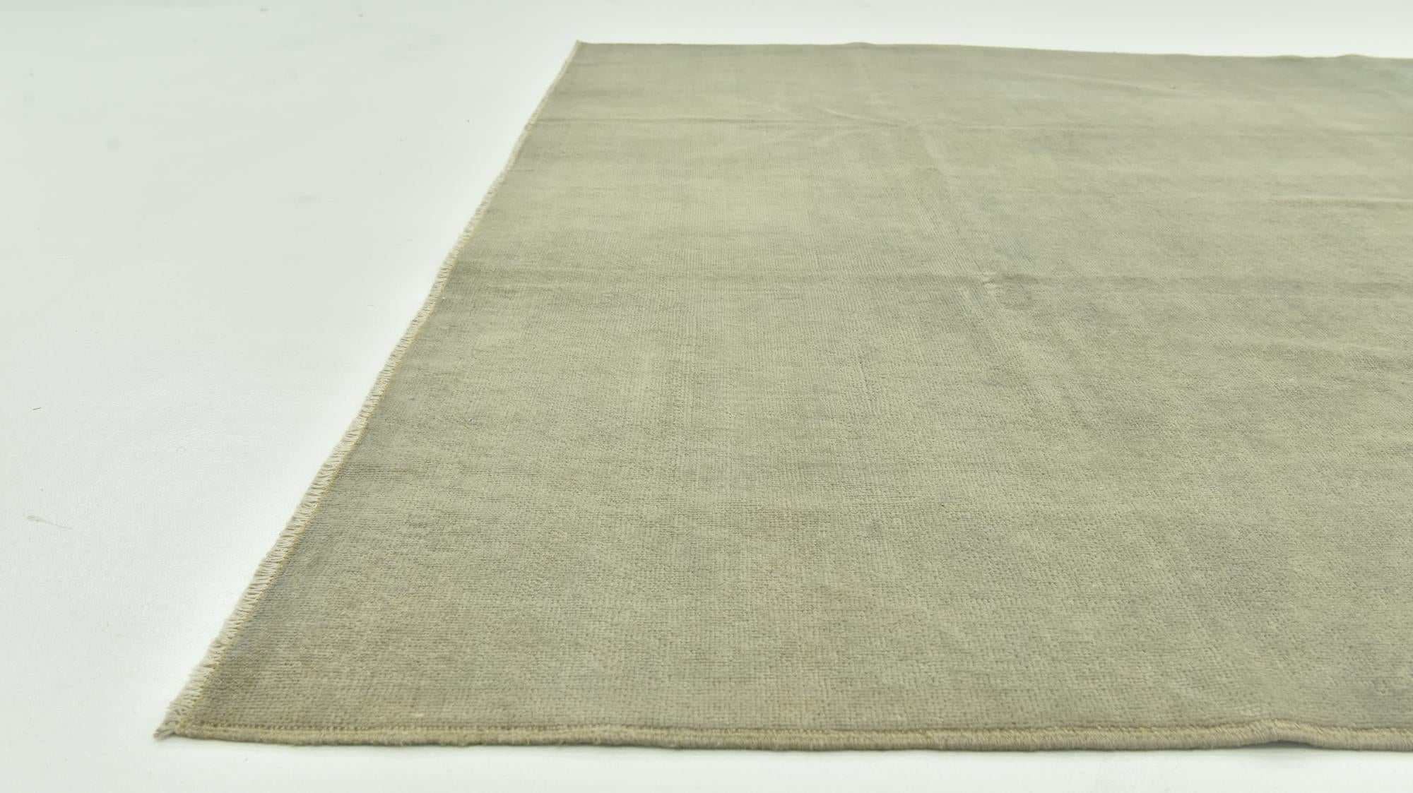 8' x 9' Hand Knotted Over-Dyed Ziegler Square Rug