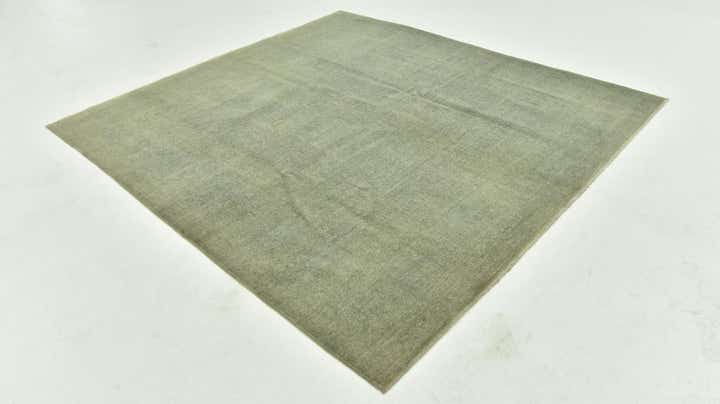 6' 4 x 6' 10 Hand Knotted Over-Dyed Ziegler Square Rug