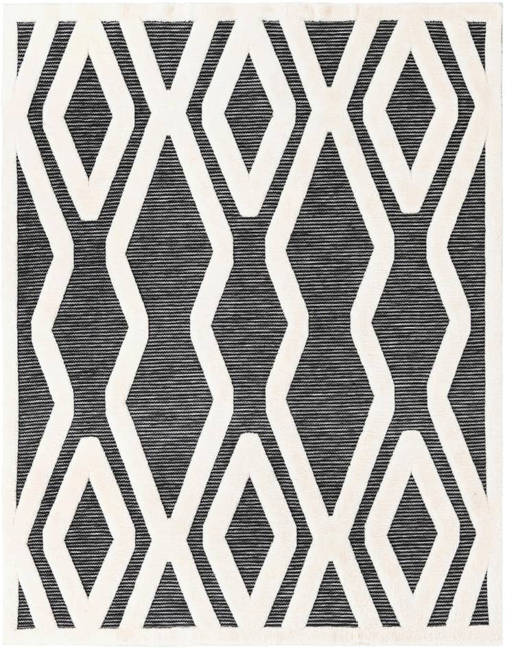 Detail image of 7' 10 x 7' 10 Prismatic Square Rug