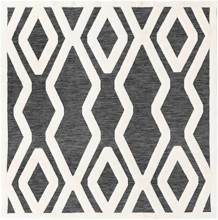 Detail image of 7' 10 x 7' 10 Prismatic Square Rug