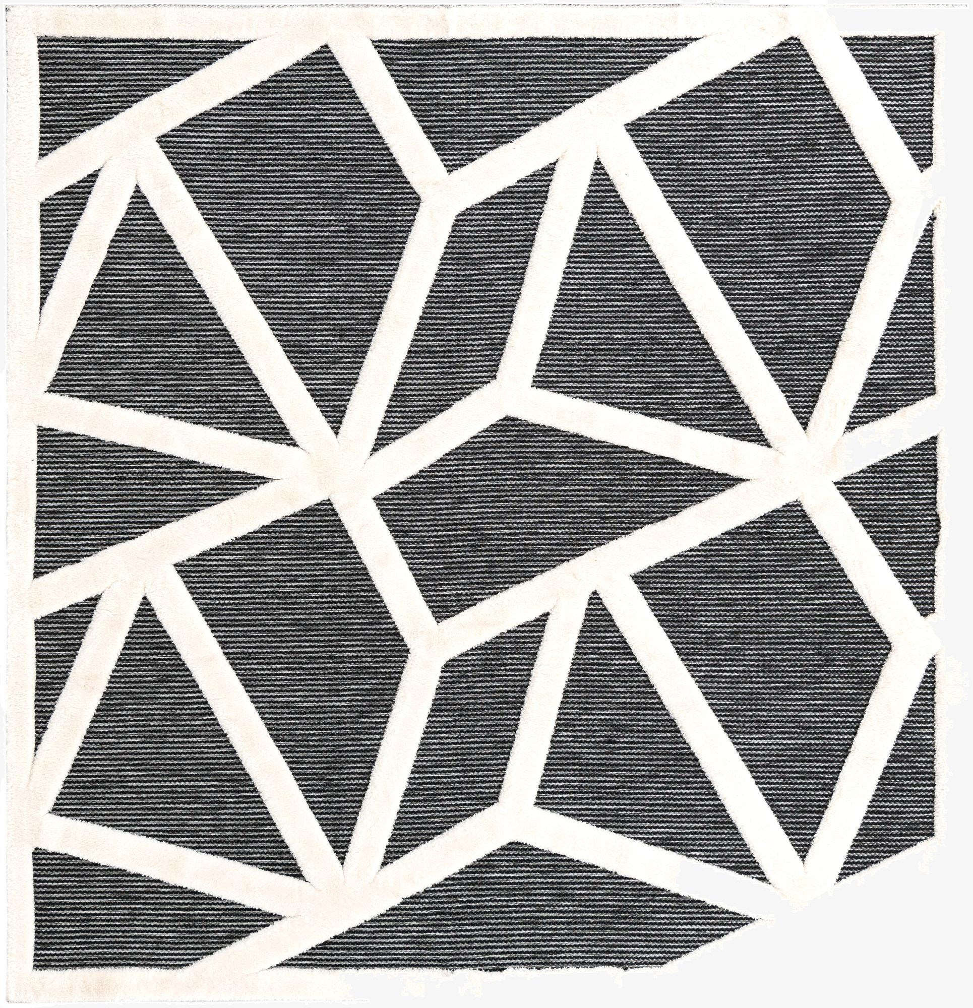 7' 10 x 7' 10 Prismatic Square Rug