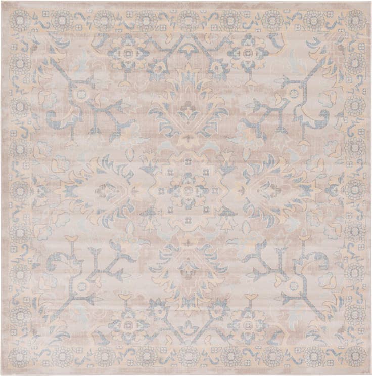 Detail image of 8' x 8' Restoration Square Rug