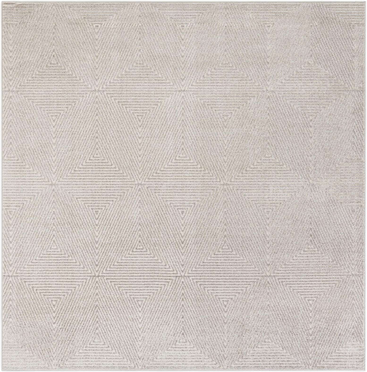 7' 10 x 7' 10 Easy-Clean Sabrina Soto Indoor / Outdoor Square Rug