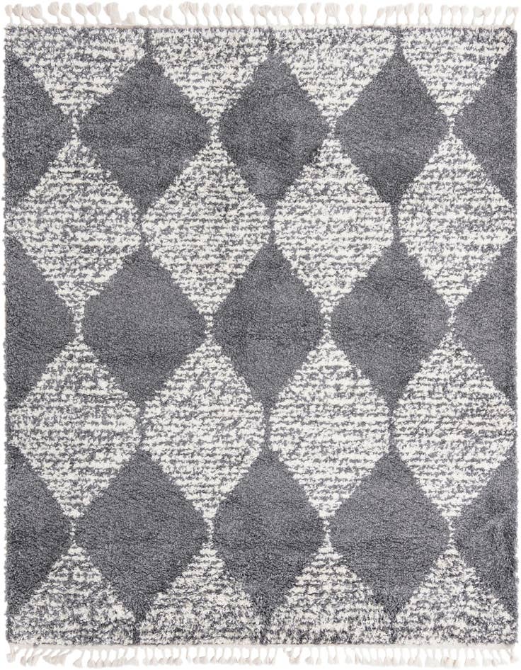 Detail image of 7' 10 x 7' 10 Serenity Shag Square Rug