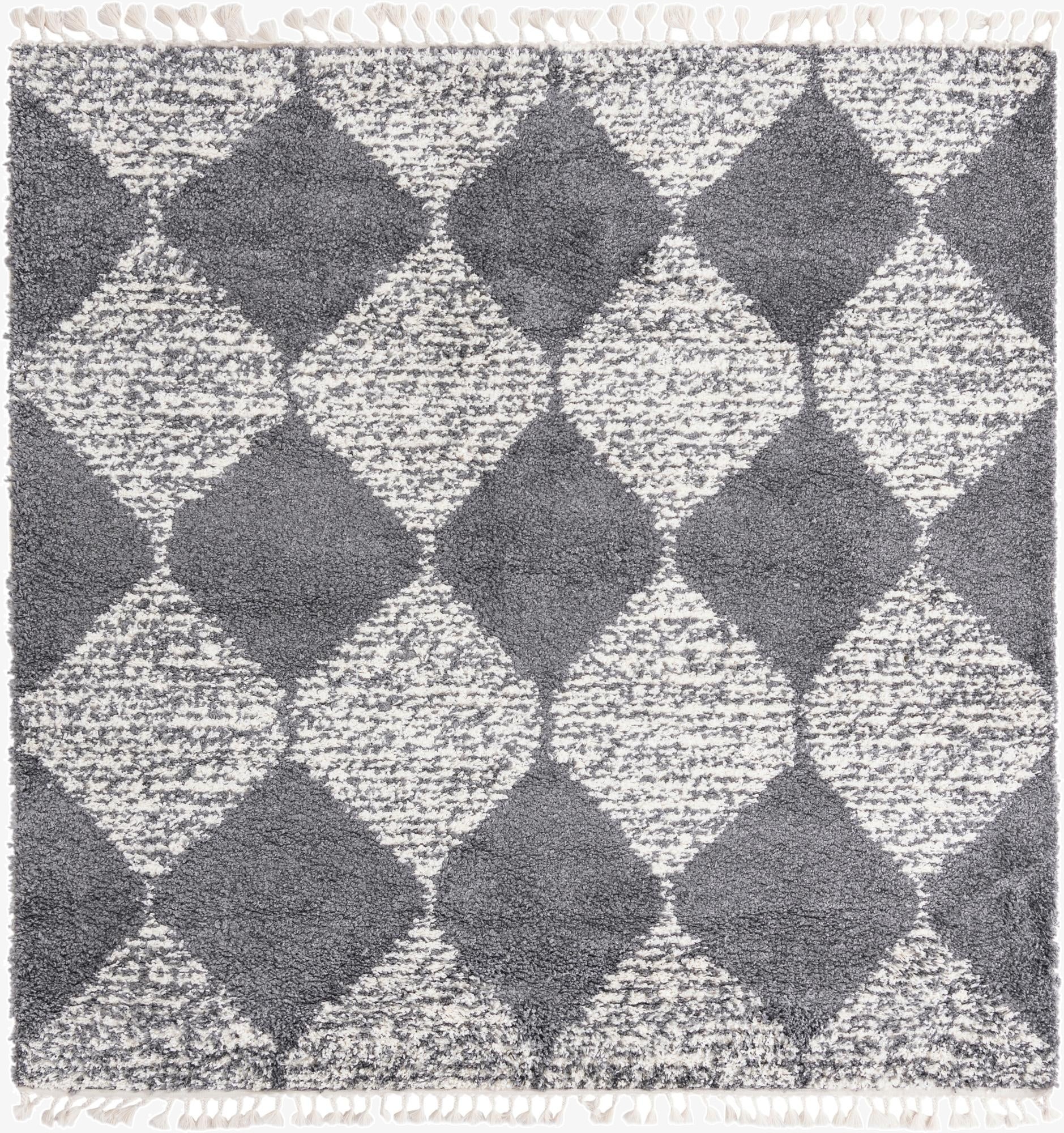 Primary image 7' 10 x 7' 10 Serenity Shag Square Rug