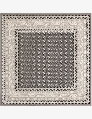 Gray SoHo Square Rug