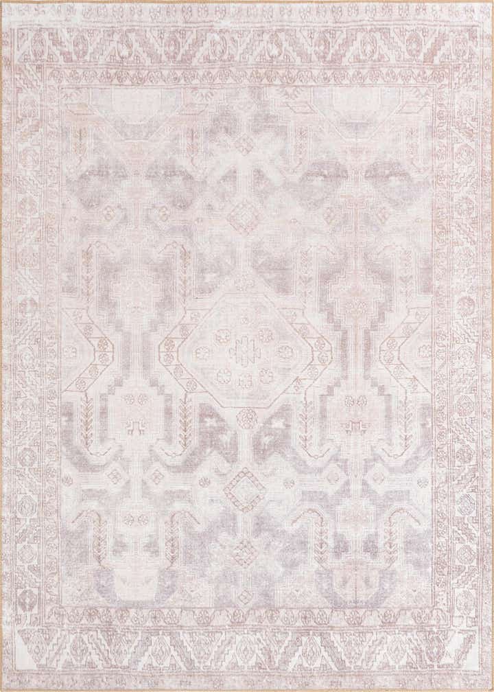 7' 6 x 7' 6 Washable Timeless Square Rug
