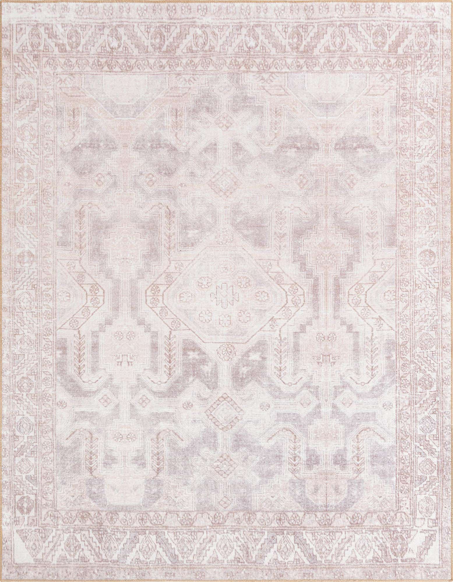 7' 6 x 7' 6 Washable Timeless Square Rug