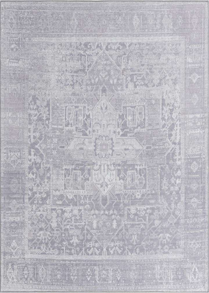 7' 6 x 7' 6 Washable Timeless Square Rug