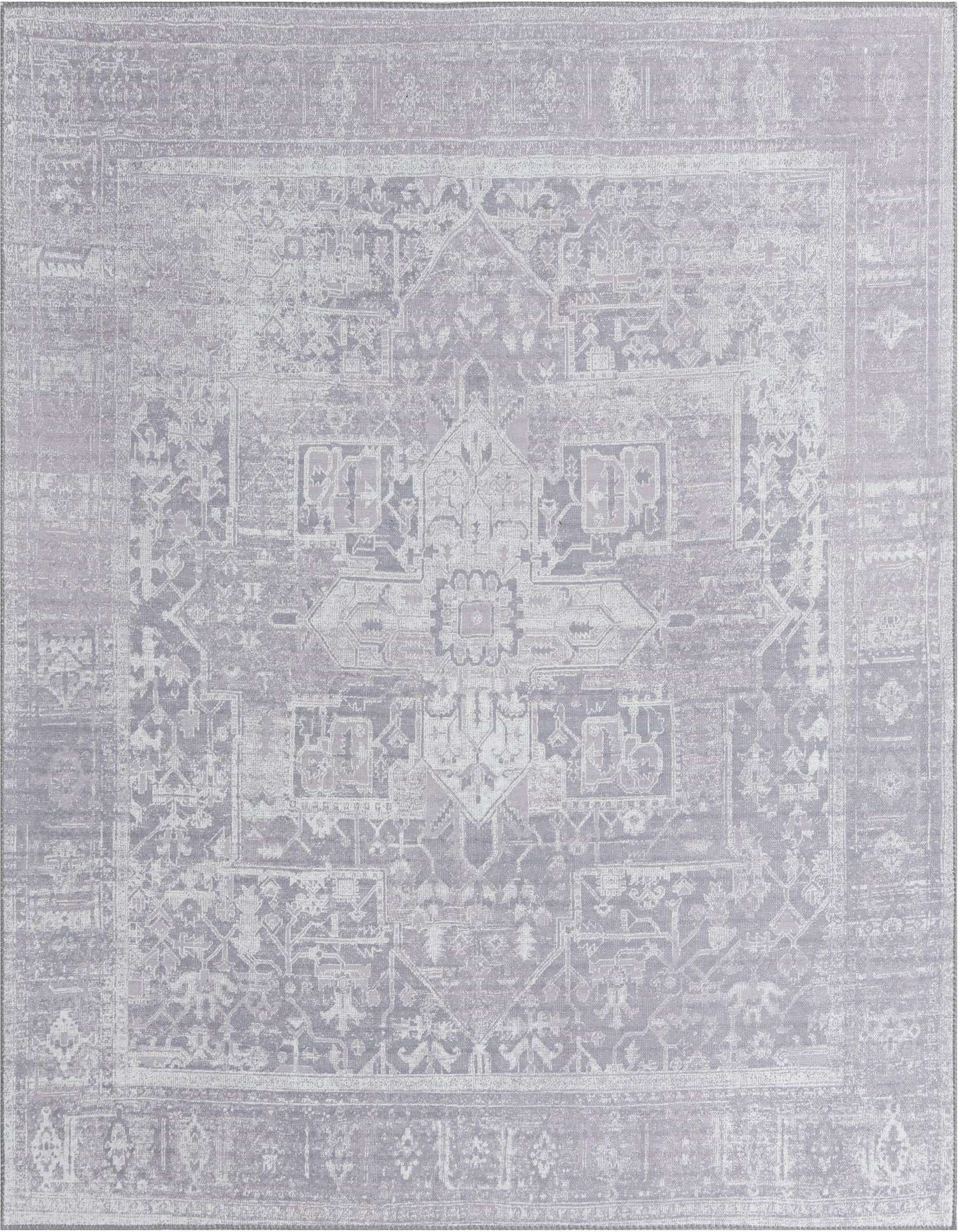 7' 6 x 7' 6 Washable Timeless Square Rug