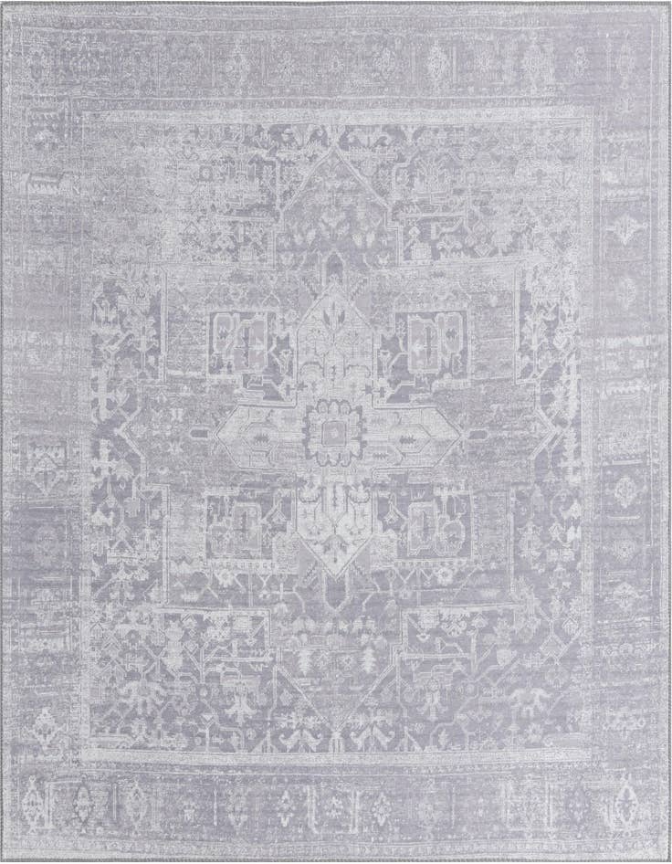 Detail image of 7' 6 x 7' 6 Washable Timeless Square Rug
