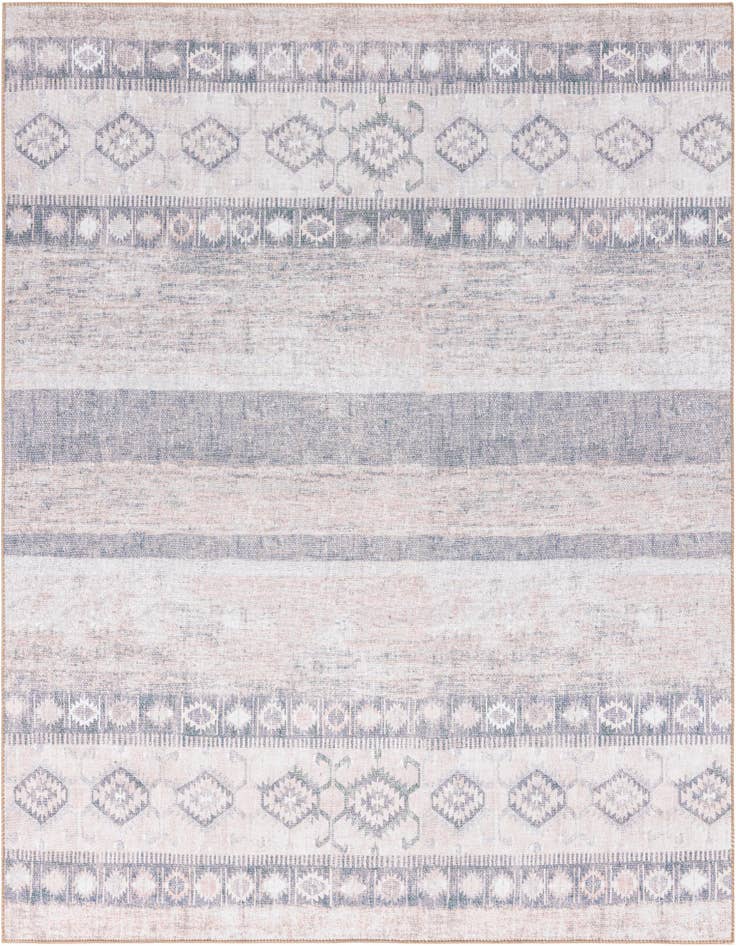 Detail image of 7' 6 x 7' 6 Washable Timeless Square Rug
