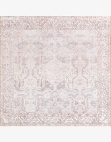 Gray Timeless Square Rug