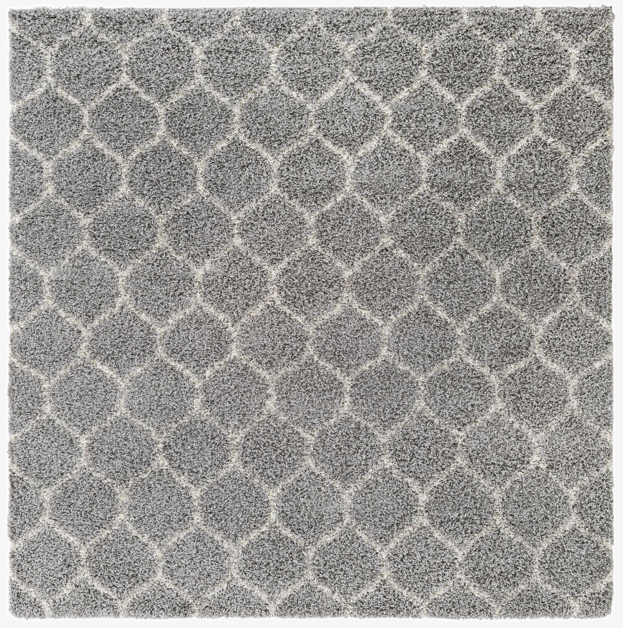 Primary image 7' 10 x 7' 10 Trellis Shag Square Rug