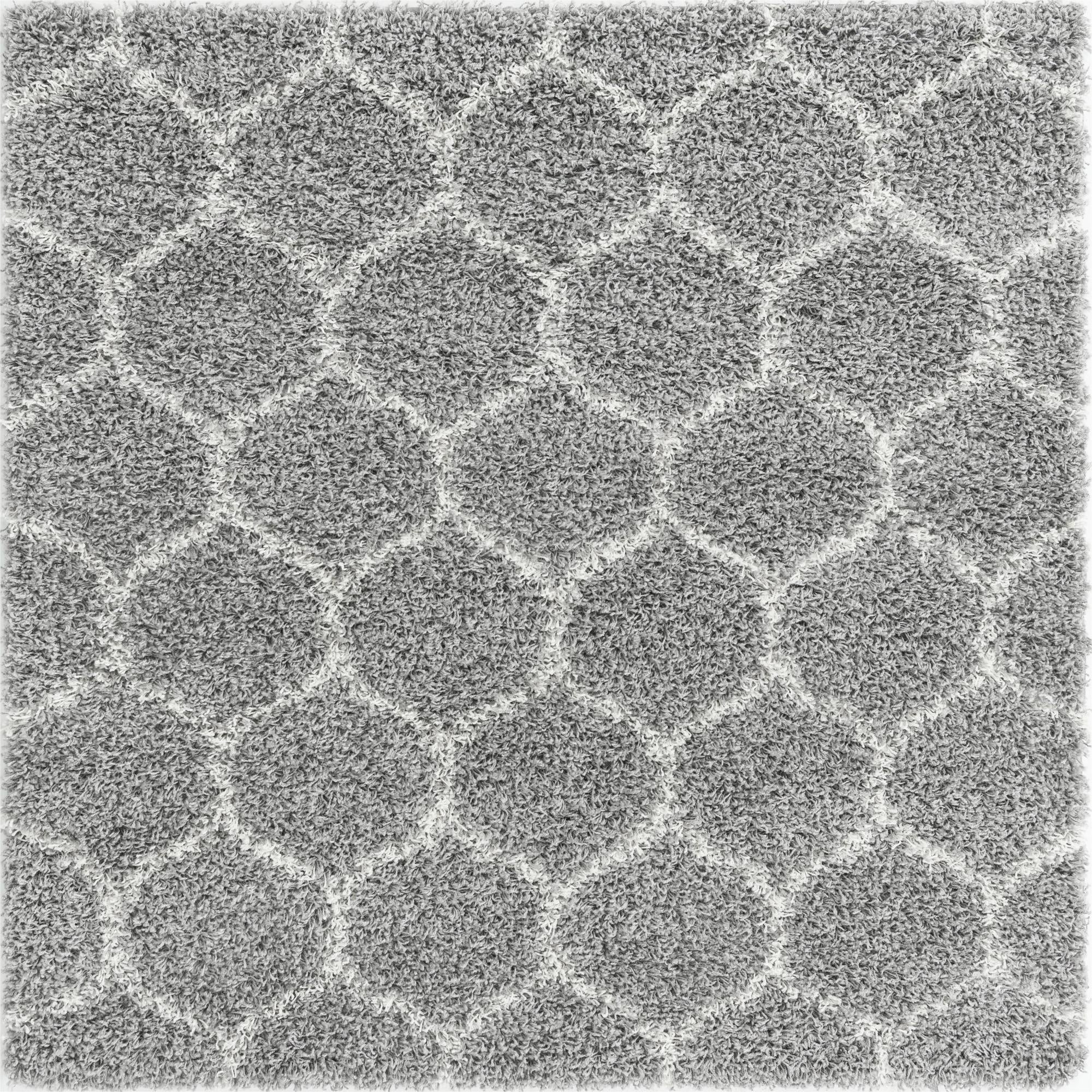 5' 3 x 5' 3 Trellis Shag Square Rug