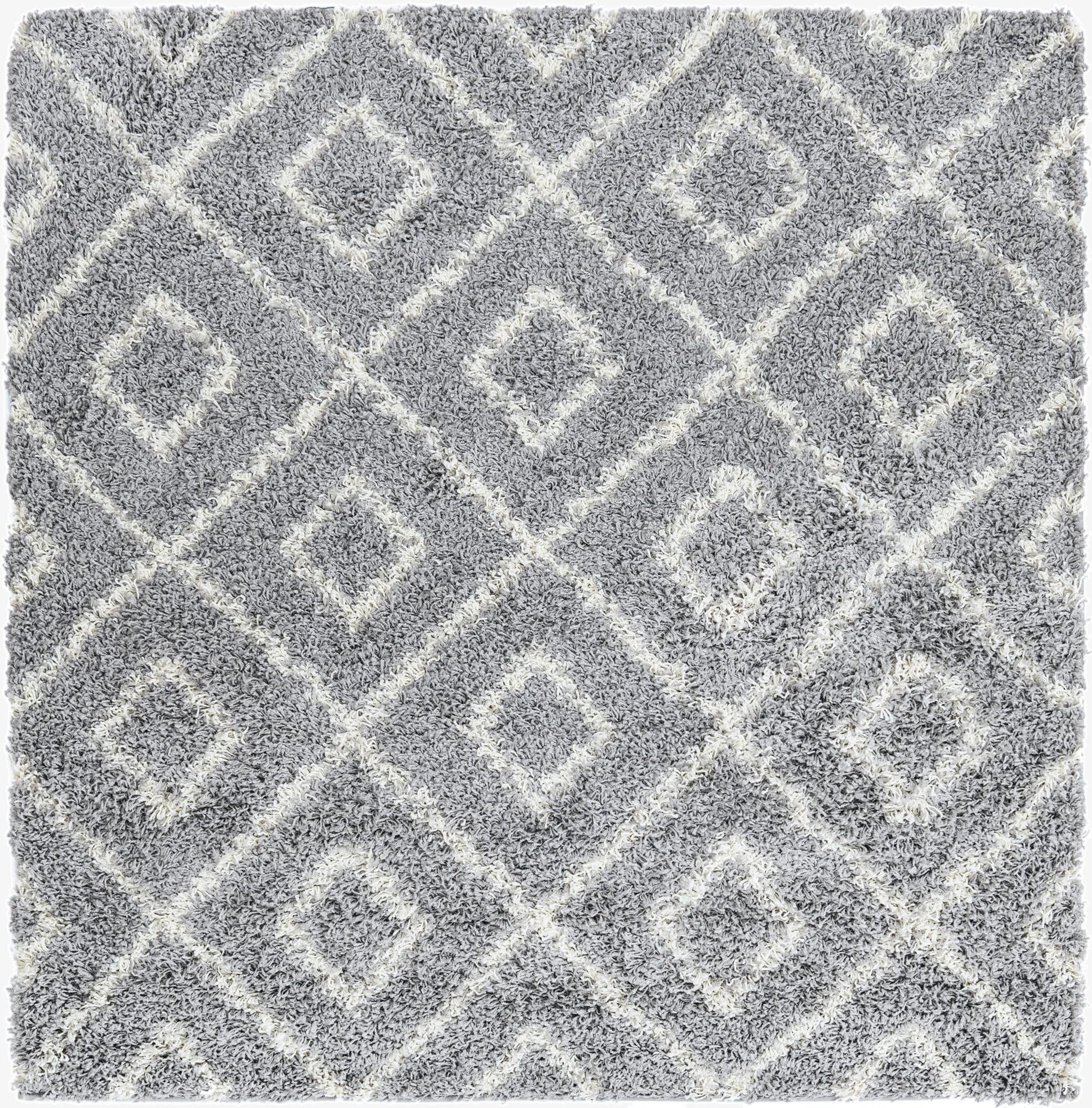 Primary image 5' 3 x 5' 3 Trellis Shag Square Rug