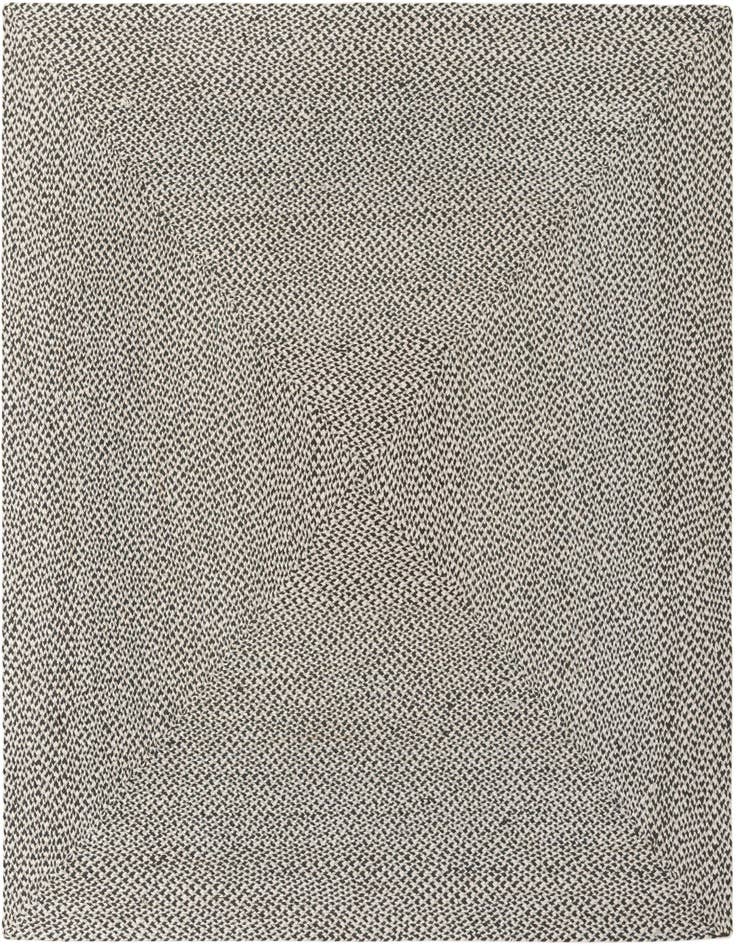 Detail image of 7' 10 x 7' 10  Hand Tweed Braided Jute Square Rug