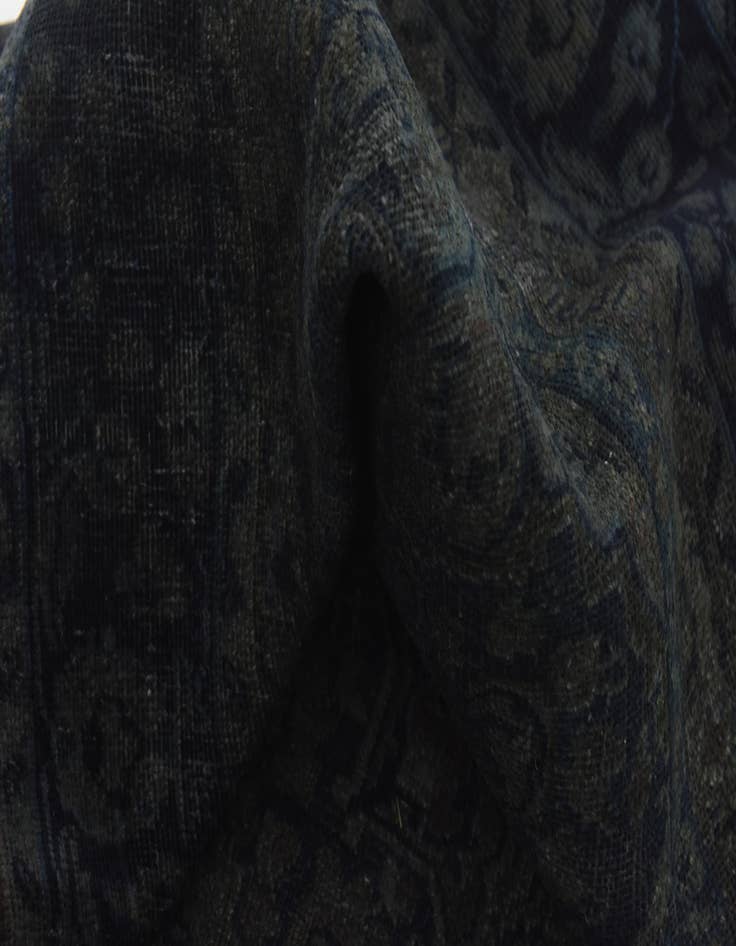 Detail image of 9' x 9' 8 Hand Knotted Ultra Vintage Persian Wool Square Rug