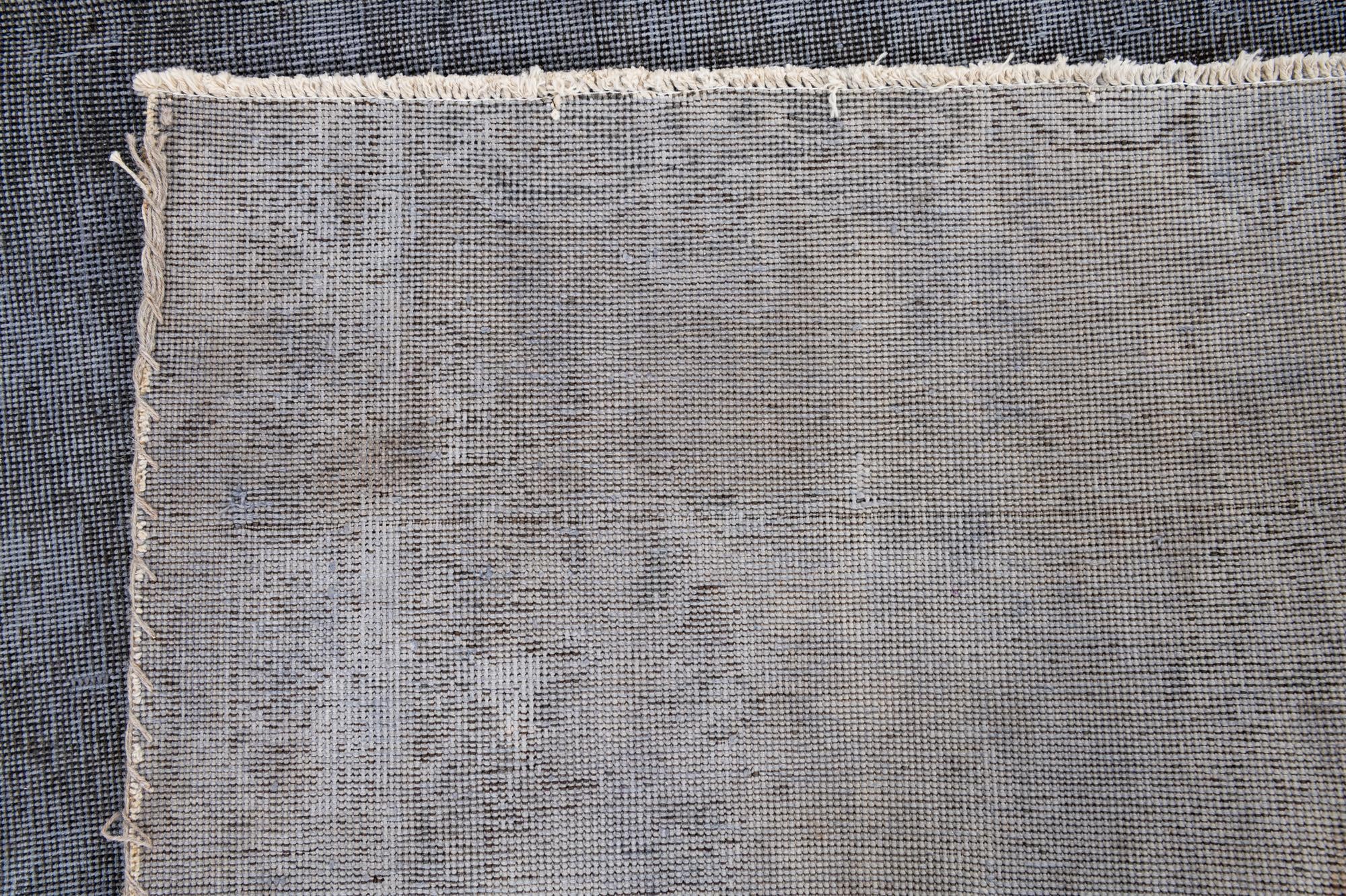 8' 1 x 8' 3 Hand Knotted Ultra Vintage Persian Wool Square Rug
