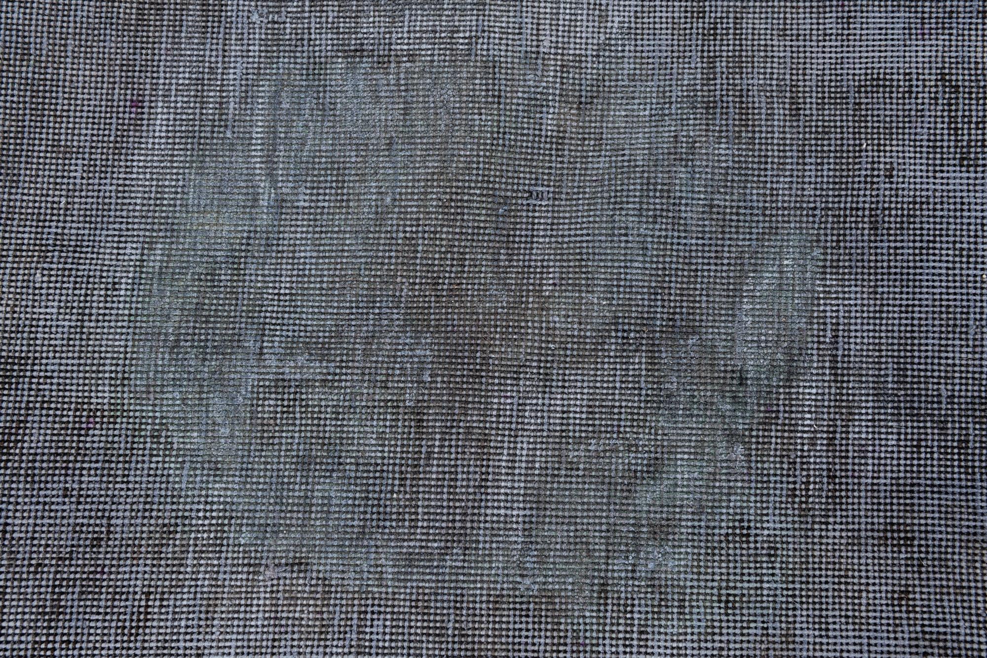 8' 1 x 8' 3 Hand Knotted Ultra Vintage Persian Wool Square Rug