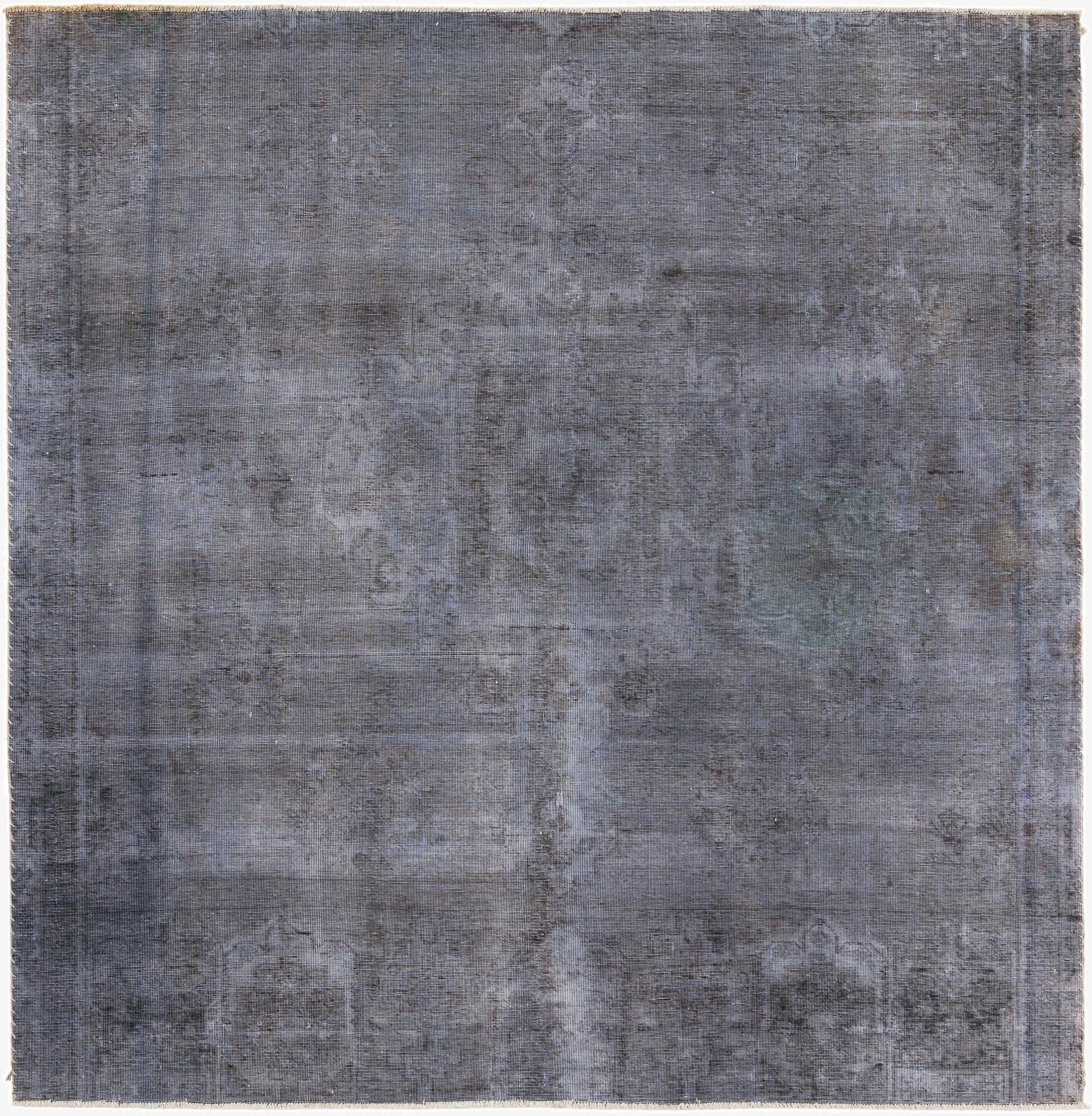 8' 1 x 8' 3  Hand Knotted Ultra Vintage Persian Wool Square Rug