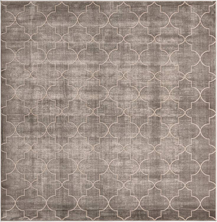 Detail image of 7' 10 x 7' 10 Uptown Lincoln Center Square Rug