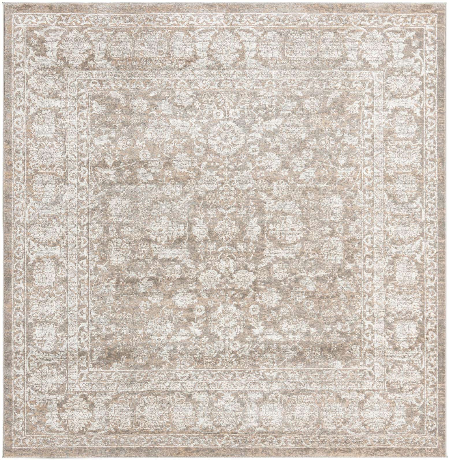 Jill Zarin 7' 10 x 7' 10 Uptown Central Park Square Rug