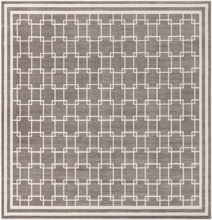 Detail image of Jill Zarin 7' 10 x 7' 10 Metropolitan Uptown Square Rug