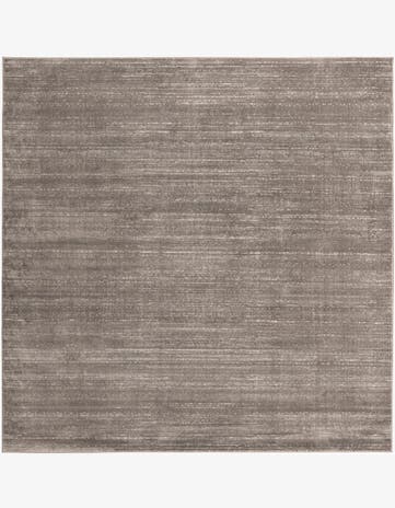 Gray Uptown Madison Avenue Square Rug