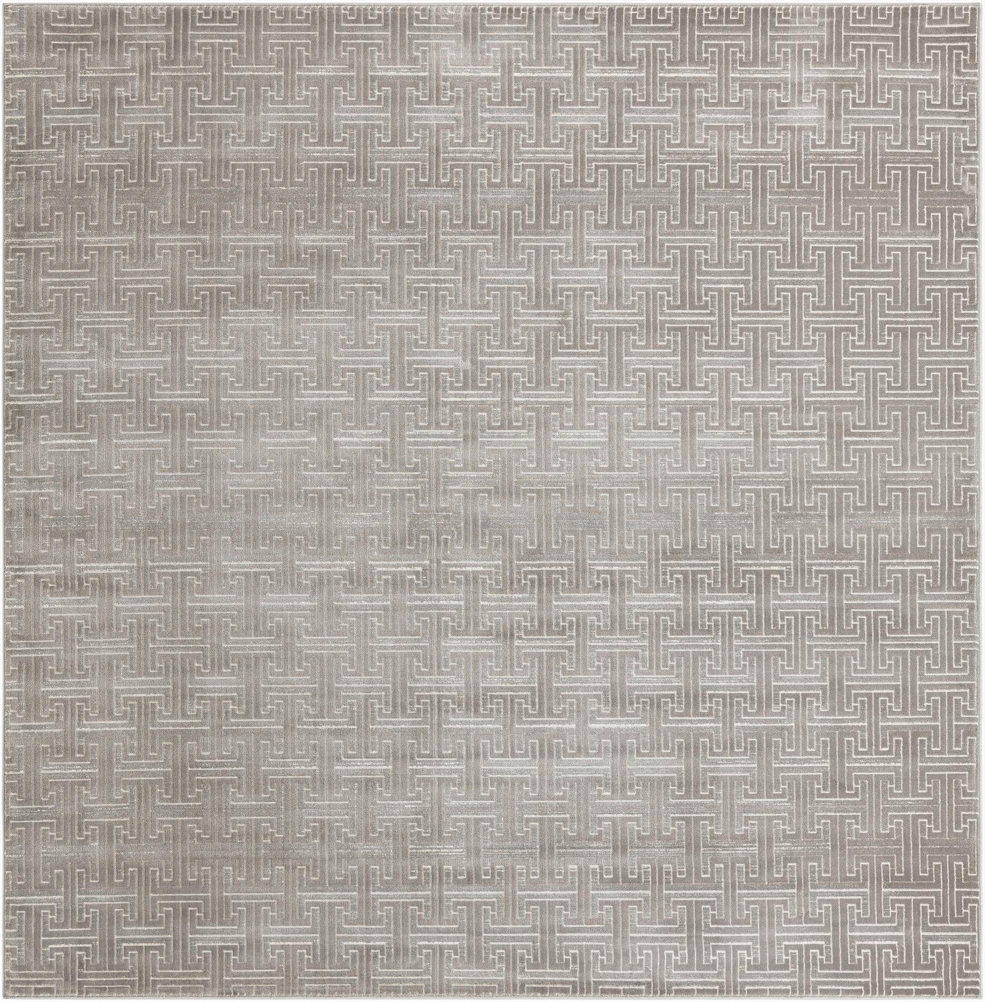 7' 10 x 7' 10 Uptown Park Avenue Square Rug