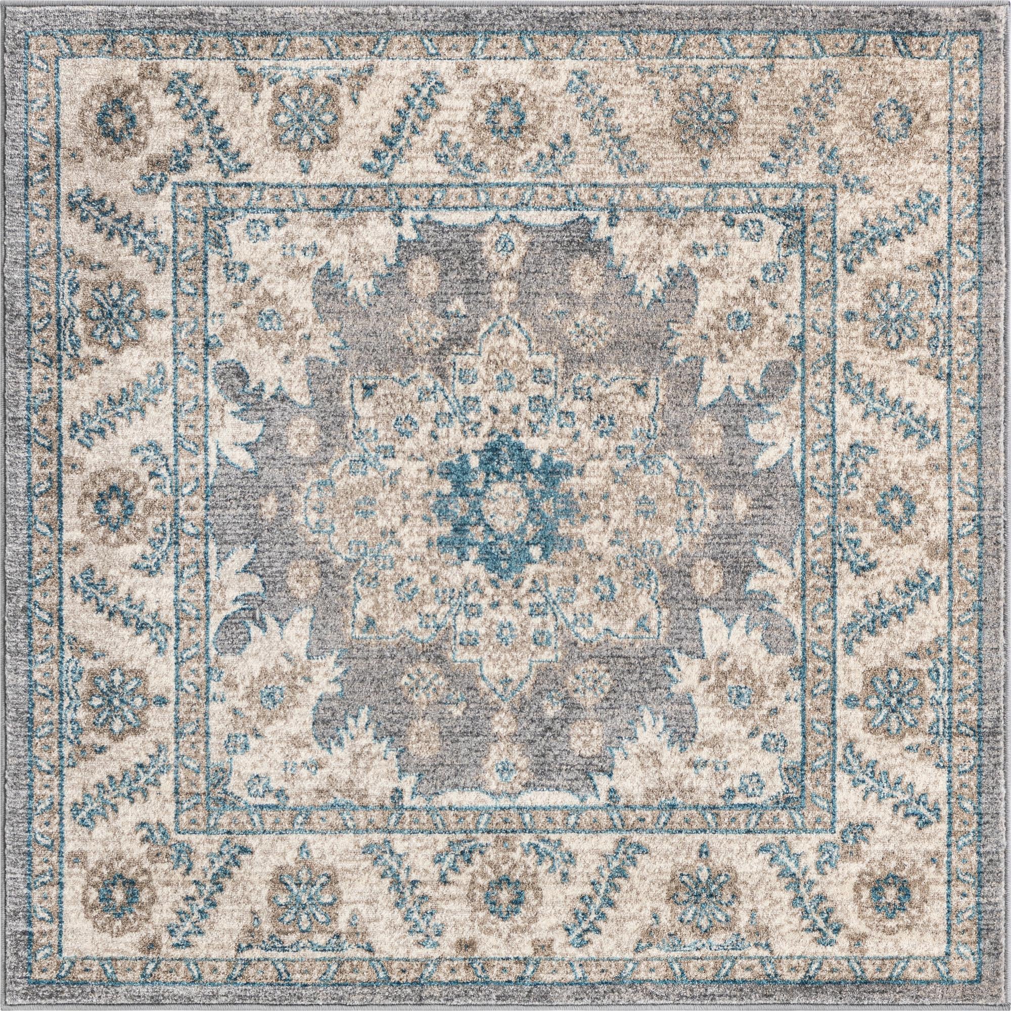 4' x 4' Vienna Square Rug