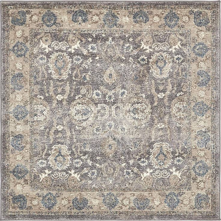 Detail image of 4' x 4' Vienna Square Rug