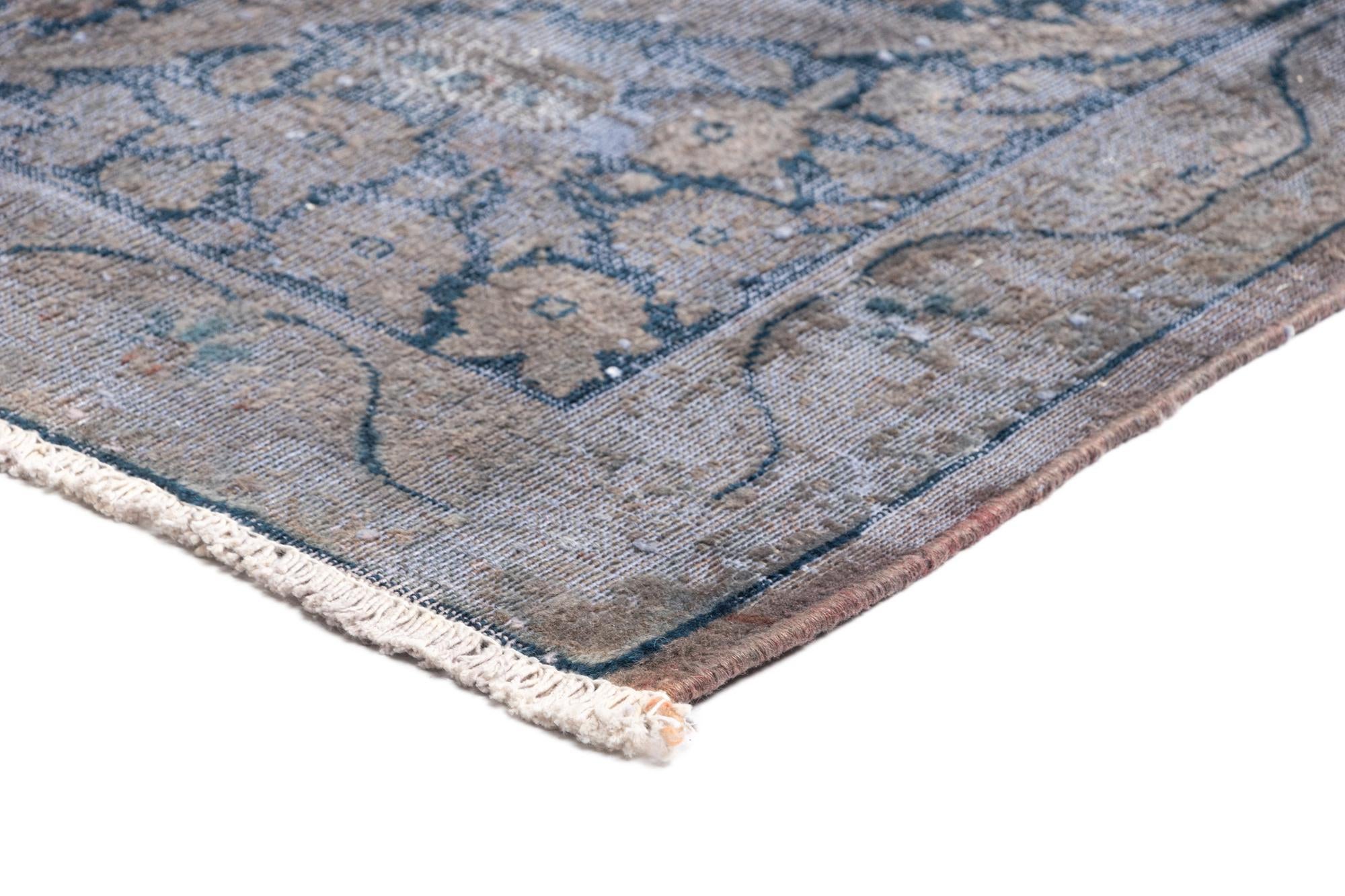 12' 6 x 12' 11 Vintage Royal Wool Square Rug