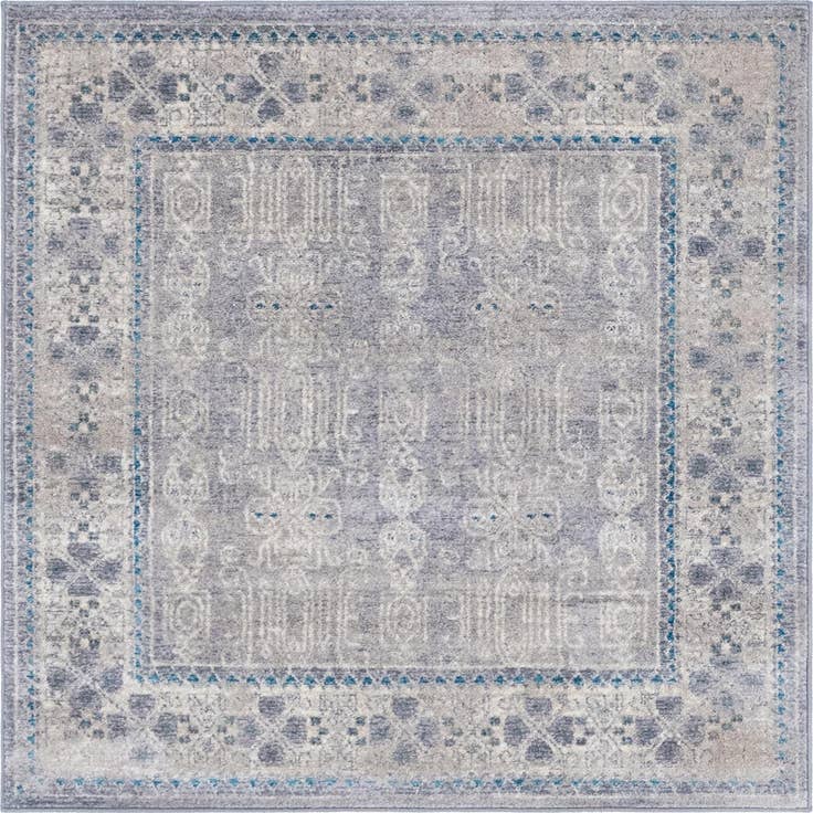 Detail image of 8' x 8' Viola Square Rug