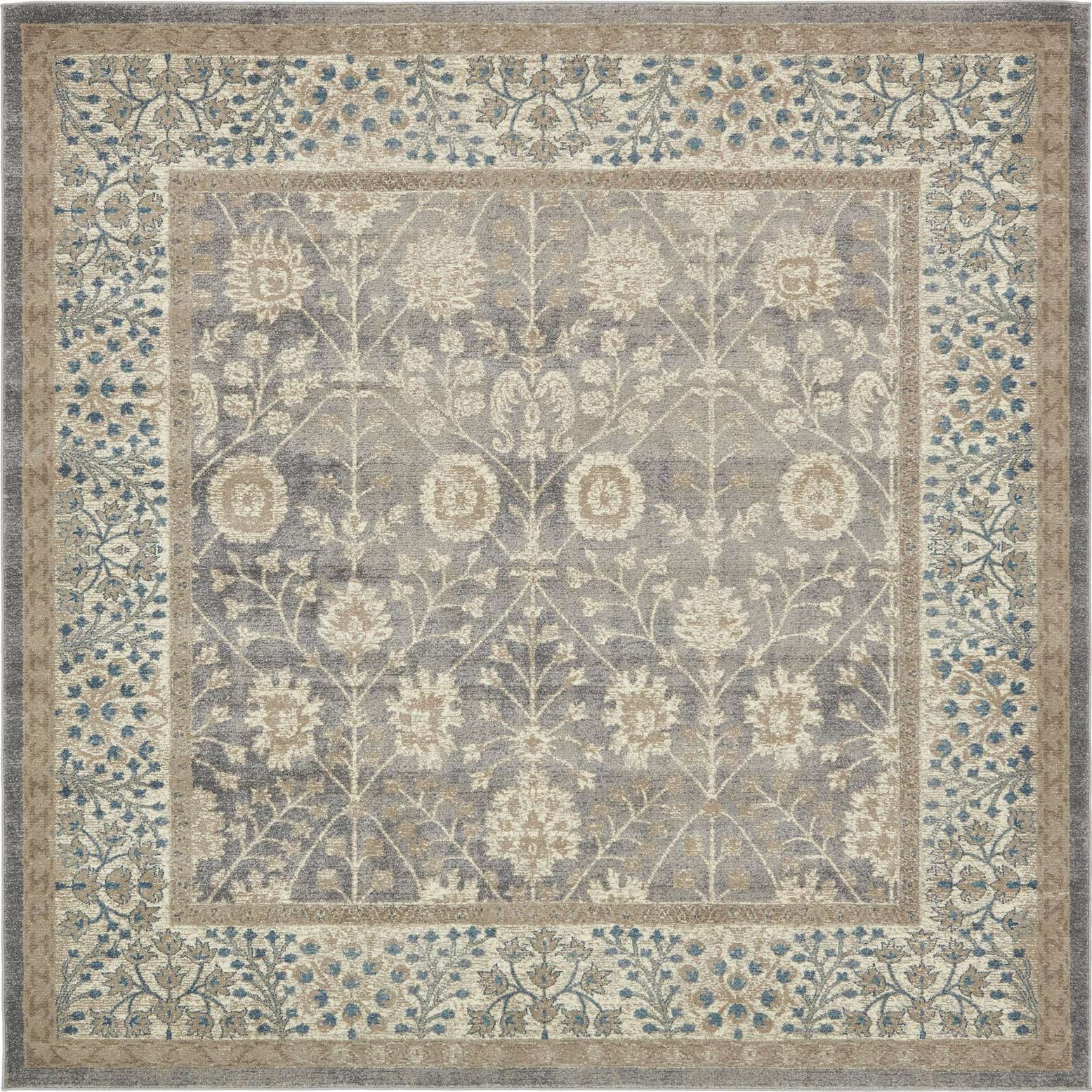 8' x 8' Viola Square Rug