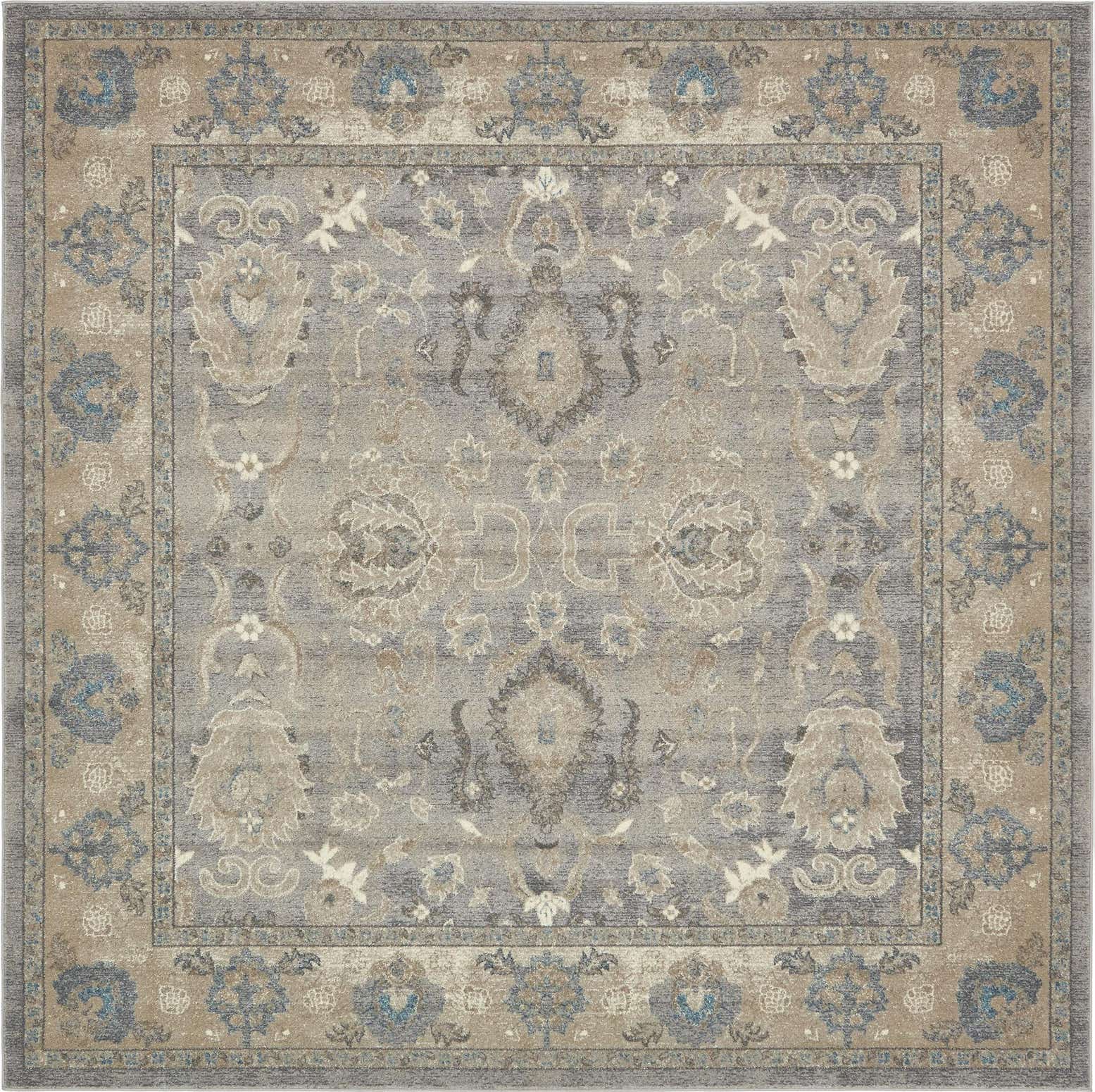 8' x 8' Viola Square Rug