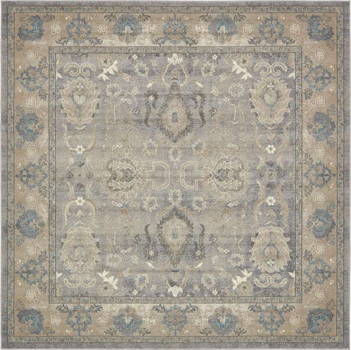 8' x 8' Viola Square Rug