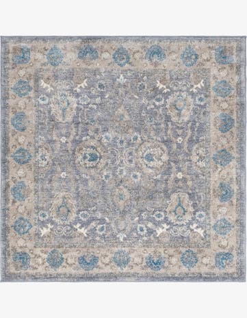 5' x 5' Viola Square Rug