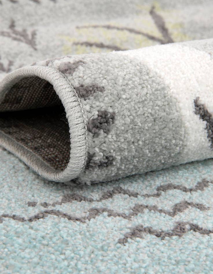 Detail image of 7' 10 x 7' 10 Animals Whimsy Kids Square Rug