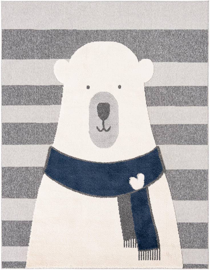 Detail image of 7' 10 x 7' 10 Whimsy Kids Square Rug