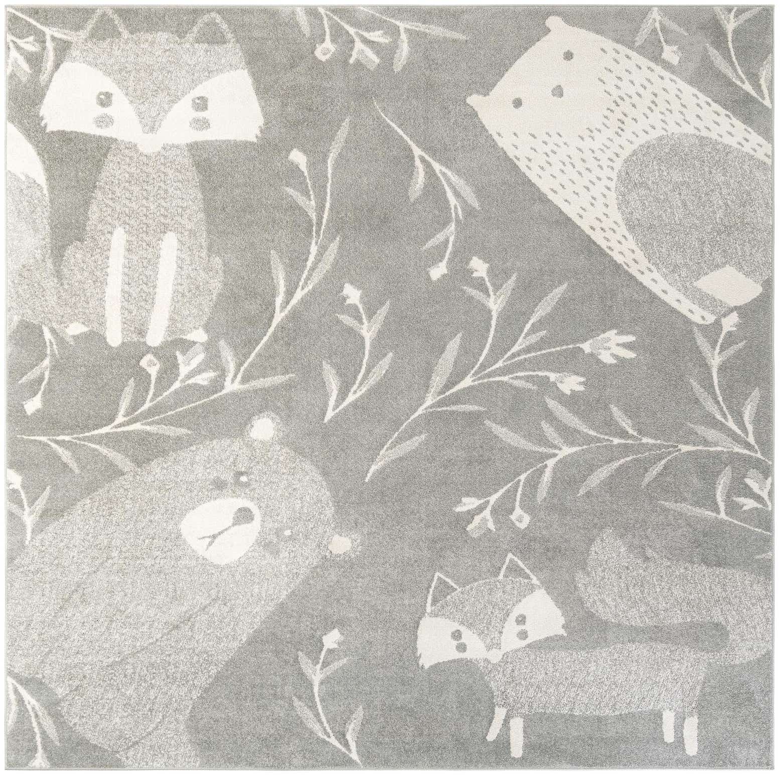 10' x 10' Whimsy Kids Square Rug