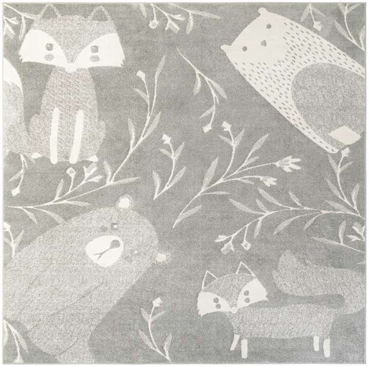 10' x 10' Whimsy Kids Square Rug