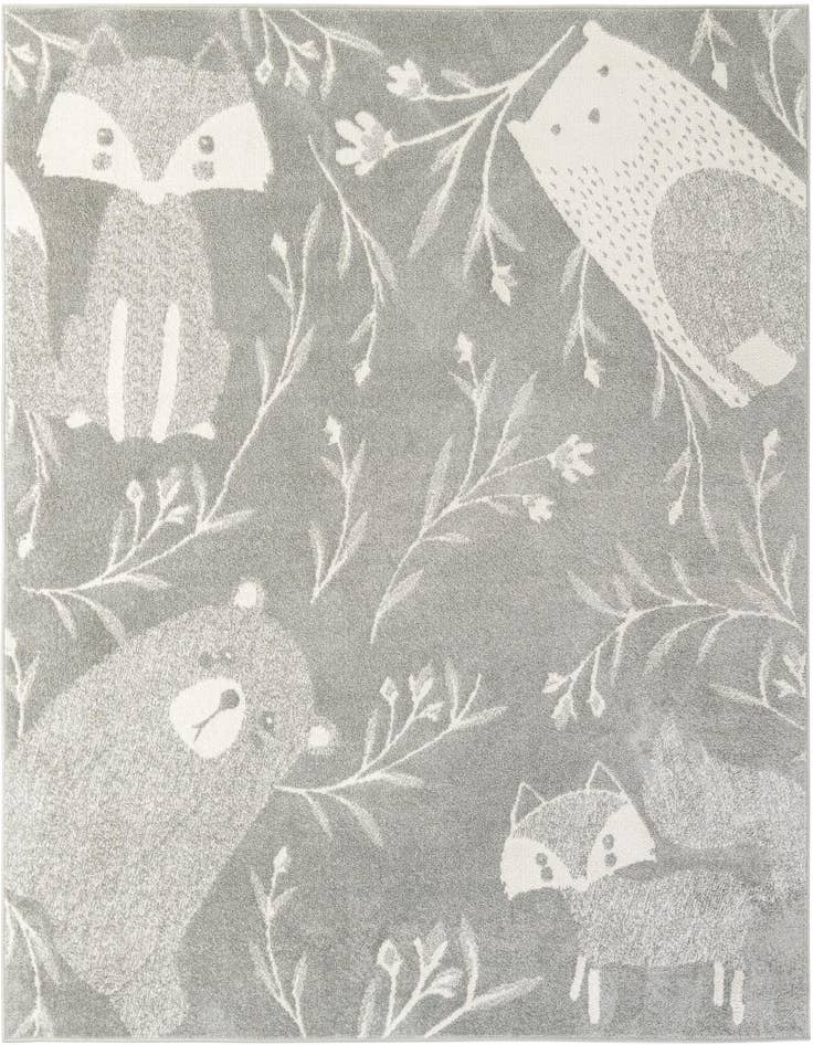 Detail image of 7' 10 x 7' 10 Whimsy Kids Square Rug