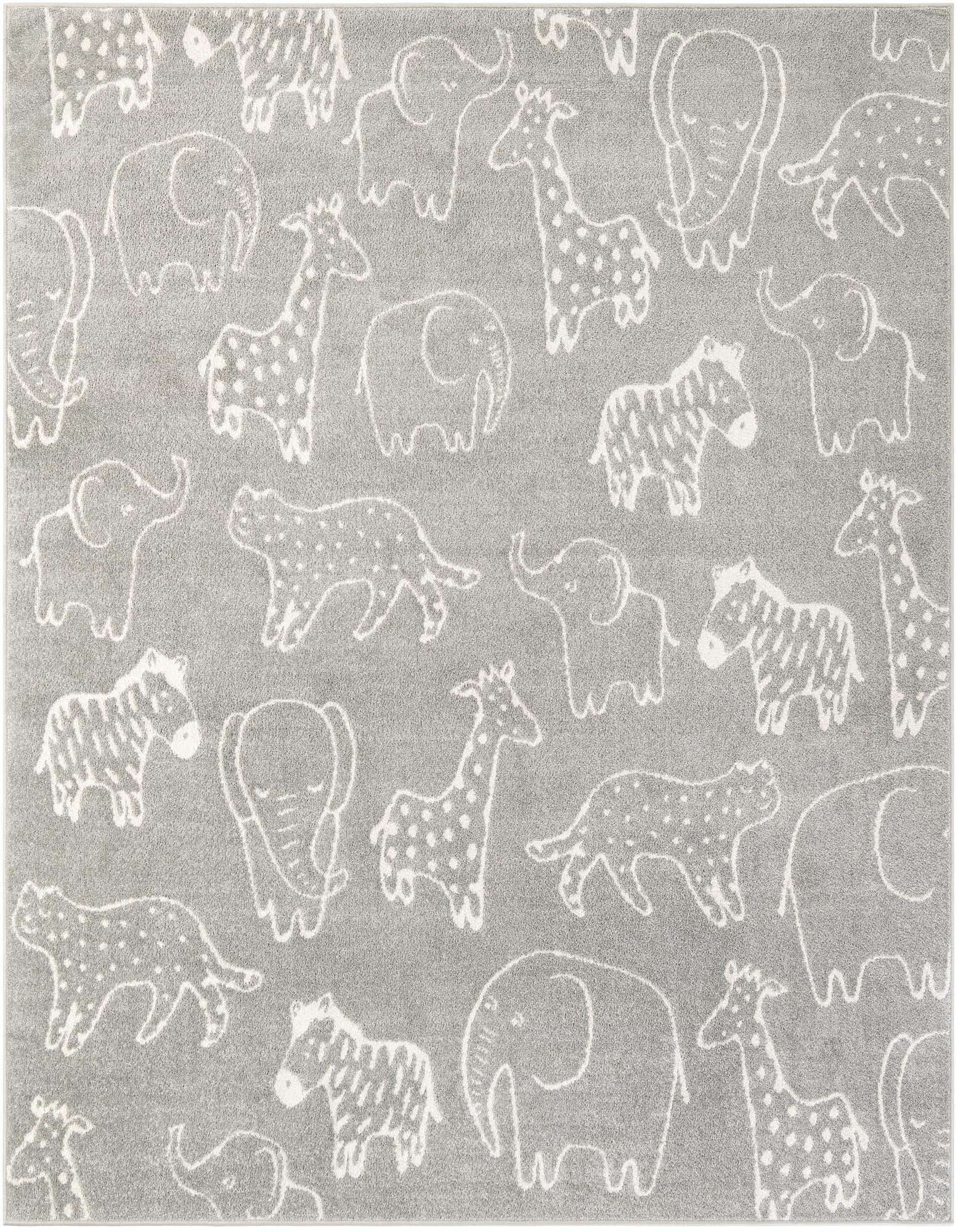 7' 10 x 7' 10 Whimsy Kids Square Rug