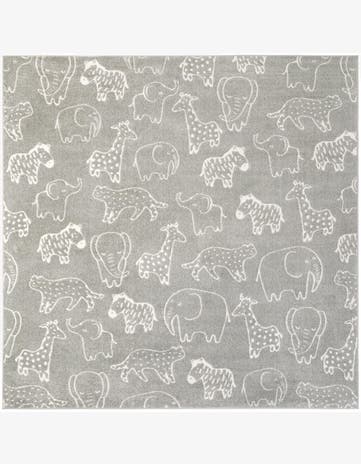 10' x 10' Whimsy Kids Square Rug