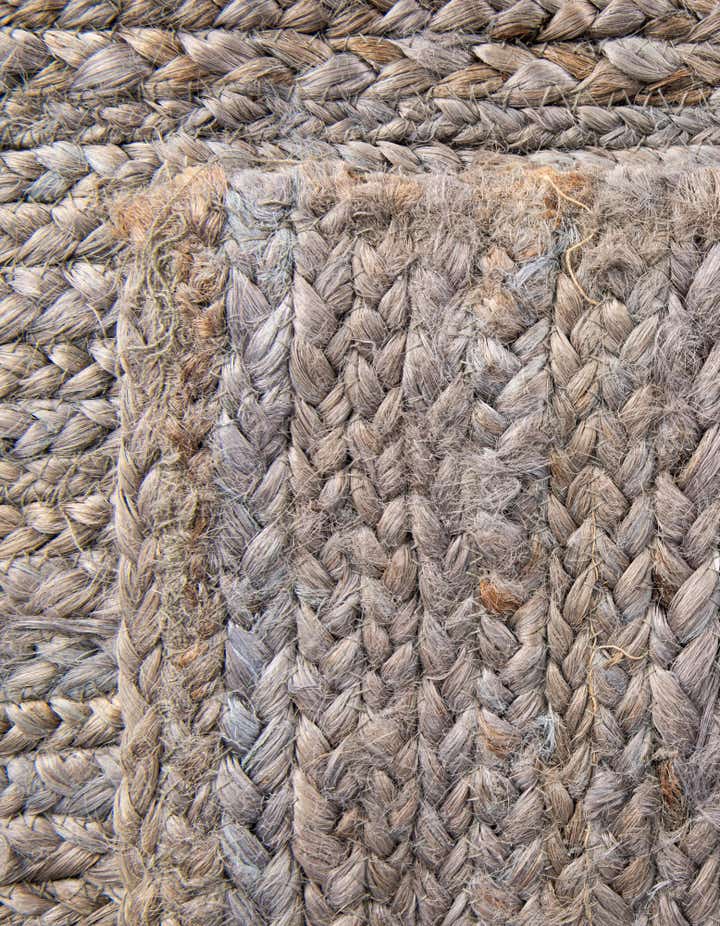 1' 2 x 8' Handmade Braided Jute Table Runner Rug