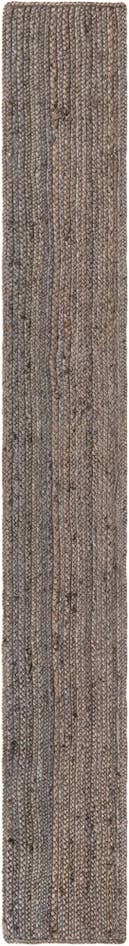 Detail image of 1' 2 x 10' Handmade Braided Jute Table Runner Rug