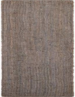 Detail image of 1' 2 x 10'  Hand Braided Jute Table Runner Rug