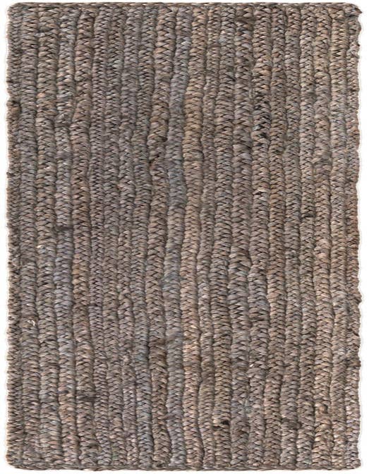 Detail image of 1' 2 x 5' 1  Hand Woven Braided Jute Table Runner Rug
